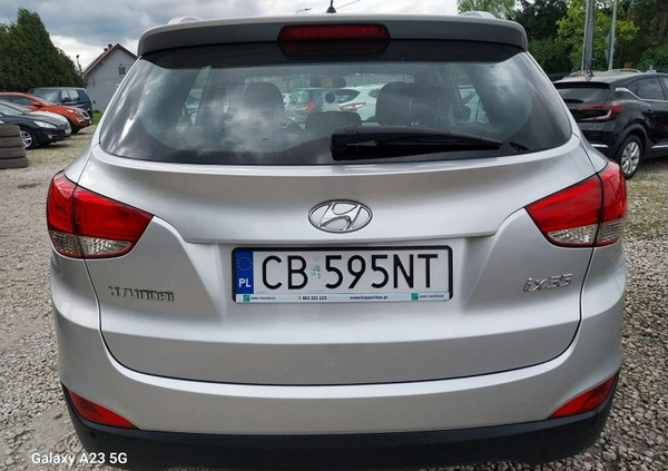 Hyundai ix35 cena 47400 przebieg: 168000, rok produkcji 2014 z Węgorzewo małe 67